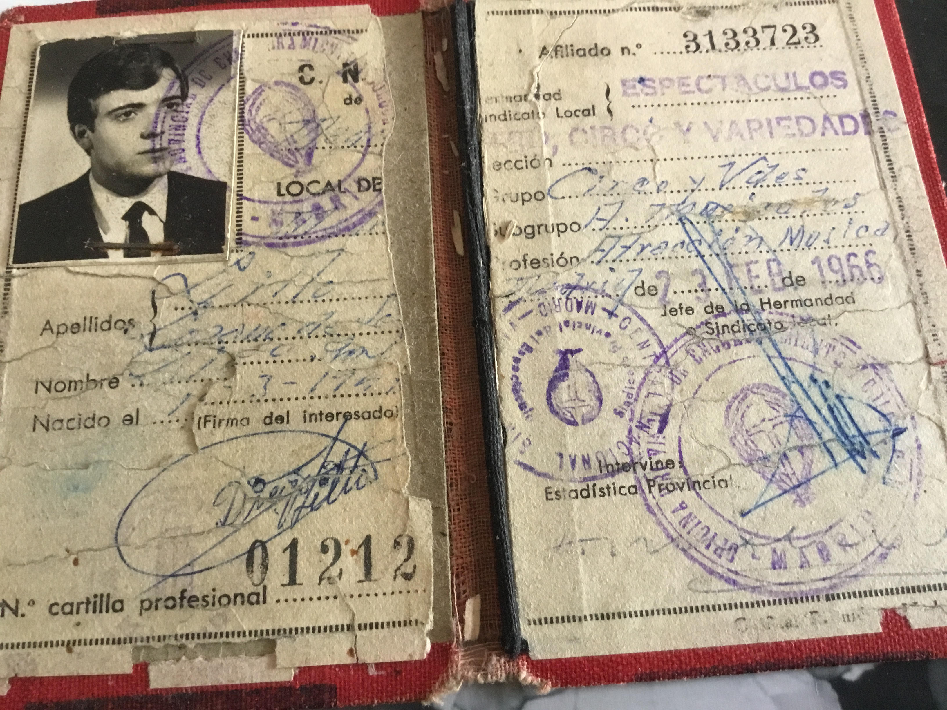 Carnet de Diego Lillo